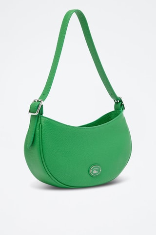 Sac porté épaule en cuir - Vert