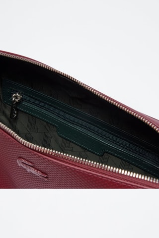 Sac bandoulière en cuir - Bordeaux