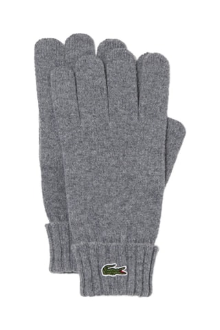 Gants en laine - Gris clair chiné