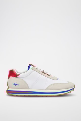 Baskets en cuir L-Spin - Blanc