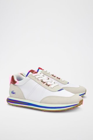 Baskets en cuir L-Spin - Blanc