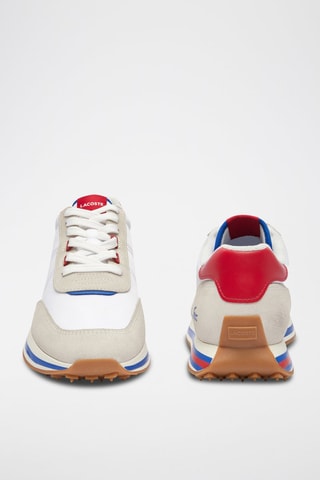 Baskets en cuir L-Spin - Blanc