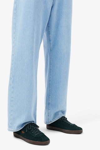 Baskets en nubuck Baseshot - Vert foncé