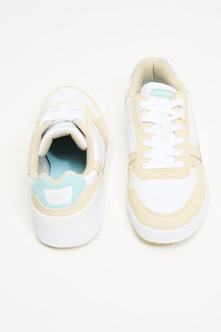 Baskets en cuir T-clip - Blanc