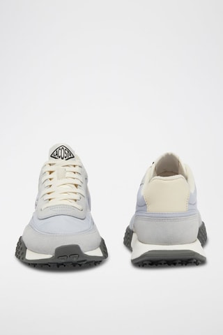 Baskets en cuir L-Spin Deluxe 3.0 - Gris clair