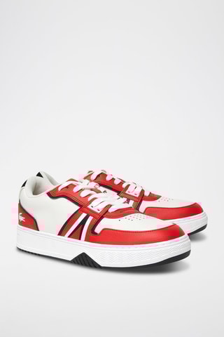 Baskets L001 - rouge et blanc