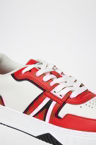 Baskets L001 - rouge et blanc