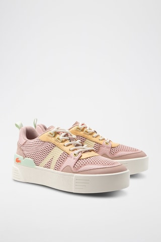 Baskets L002 - Rose clair et jaune clair