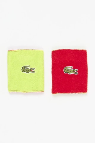 Serre-poignets - Rouge et vert citron