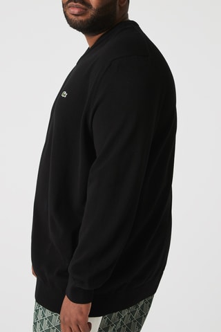 Pull en coton biologique - Noir