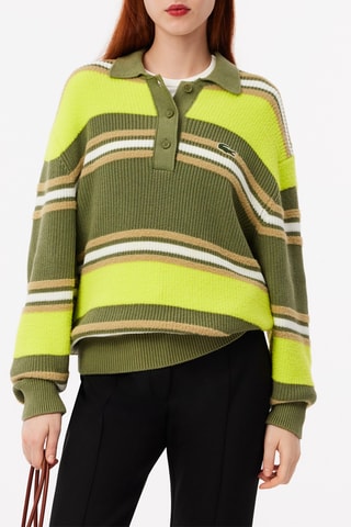 Pull - Kaki et vert clair