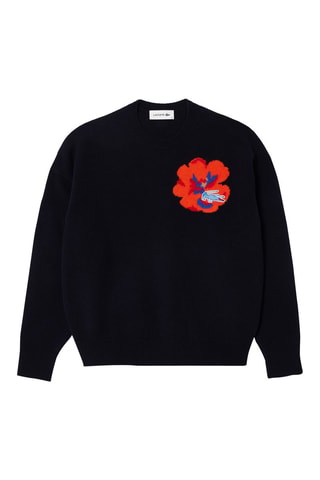 Pull en laine - Bleu marine