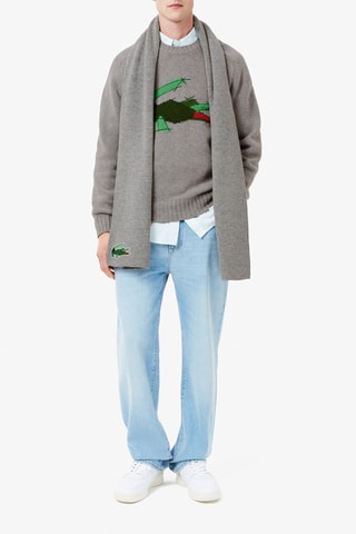 Pull en laine - Gris foncé chiné