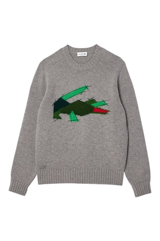 Pull en laine - Gris foncé chiné