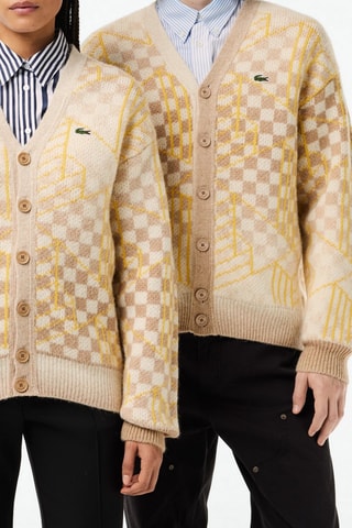 Gilet relaxed en laine - Marron