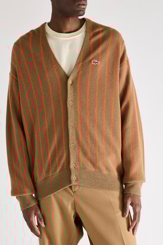 Gilet relaxed en laine - Marron