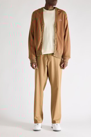 Gilet relaxed en laine - Marron