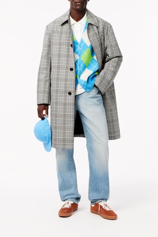 Gilet en laine - Turquoise et vert clair