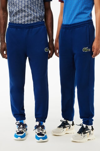 Pantalon de survêtement en coton biologique - Bleu marine