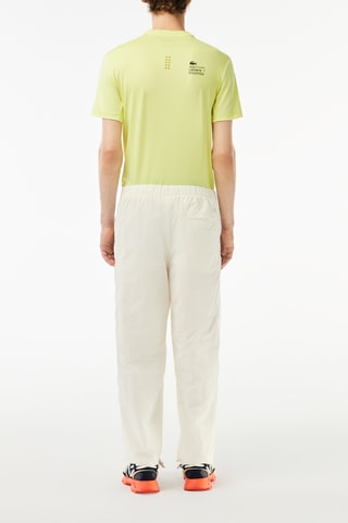 Pantalon de survêtement relaxed - Blanc et beige