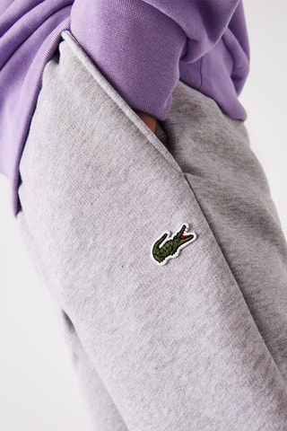 Pantalon de survêtement en coton biologique - Gris clair chiné