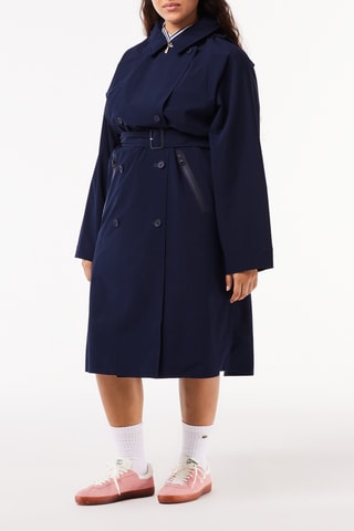Manteau à capuche - Bleu marine