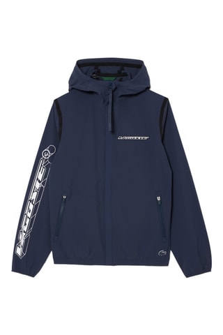 Coupe-vent à capuche - Bleu marine