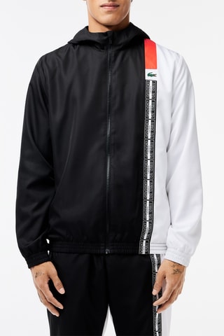 Veste à capuche - Noir et blanc