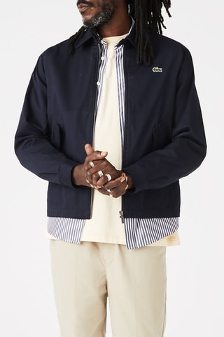 Veste en coton biologique - Bleu marine