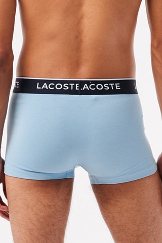 3 boxers - Ciel, gris chiné et bleu roi