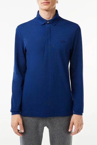 Polo regular - Bleu cobalt