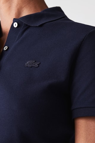 Polo slim Bleu marine