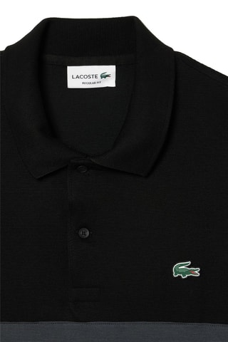 Polo regular - Noir et gris