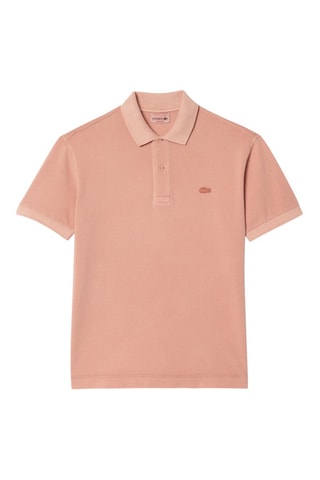 Polo classic fit en coton biologique - Vieux rose