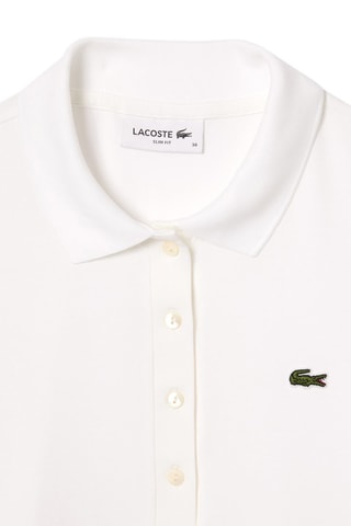 Polo slim en coton biologique - Blanc