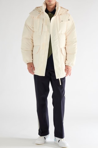 Doudoune à capuche - Ivoire
