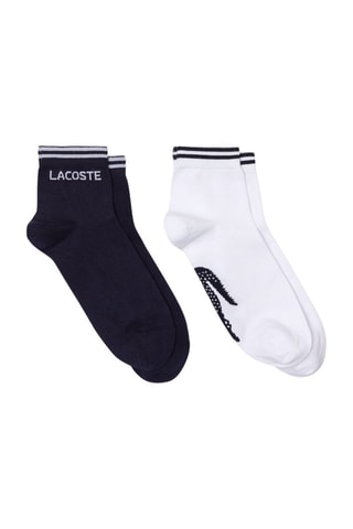 2 paires de socquettes - Bleu marine et blanc