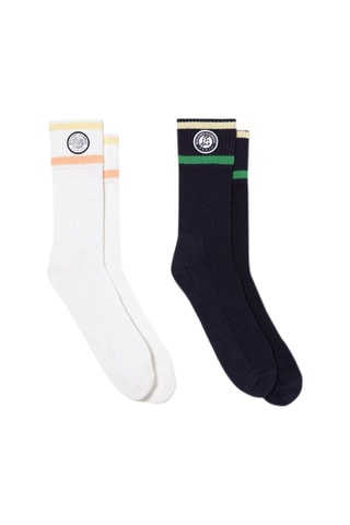 2 paires de chaussettes Roland-Garros - Bleu marine