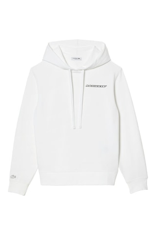 Sweat loose à capuche - Blanc