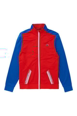 Sweat classic fit Lacoste Tennis - Rouge et bleu
