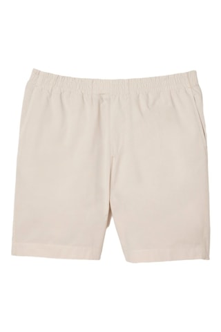 Short relaxed en coton biologique - Beige