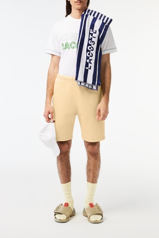 Short regular en coton biologique - Jaune