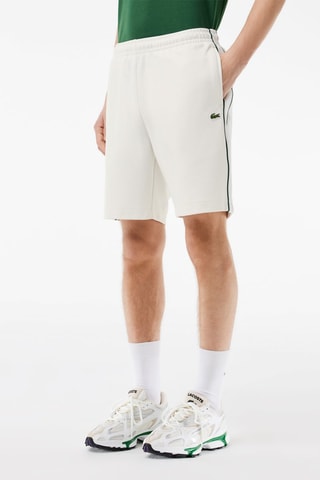 Bermuda regular en coton biologique - Blanc