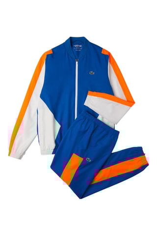 Veste et jogging regular Lacoste Tennis - Bleu et orange