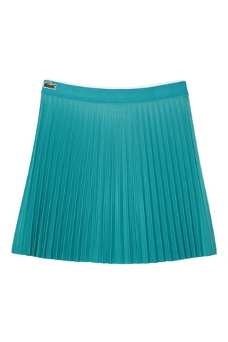 Jupe plissée - Bleu canard