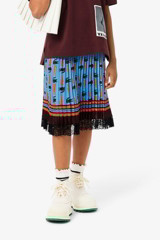 Jupe plissée - Bleu clair