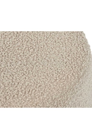 Pufe Rhea - Cinzento - Toque bouclette