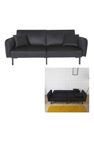 Sofá convertível Giulia 
Preto