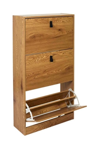 Sapateira com 3 portas Natural