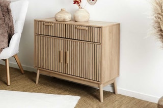 Aparador 2 portas Klaus - 100 x 80 x 35 cm